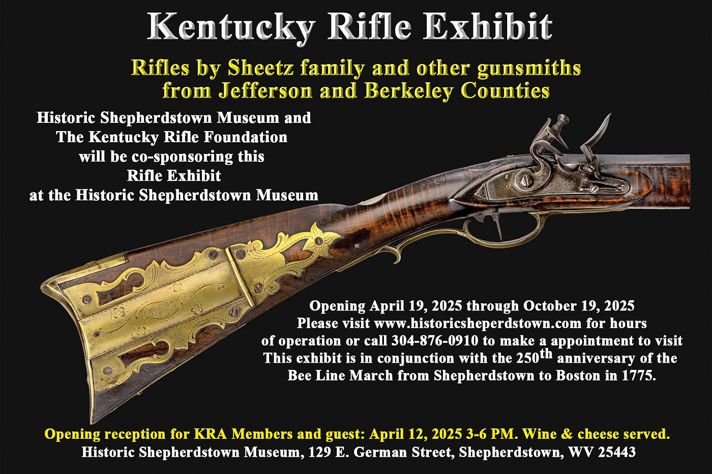 Historic Shepherdstown Museum Exhibit April 19 - October 19, 2025